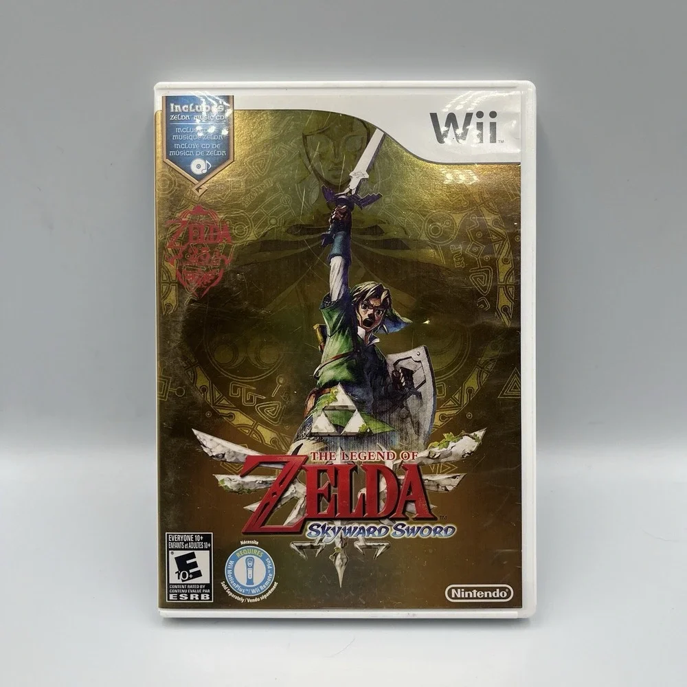 The Legend of Zelda: Skyward Sword (Nintendo Wii, 2011) TESTED WORKING